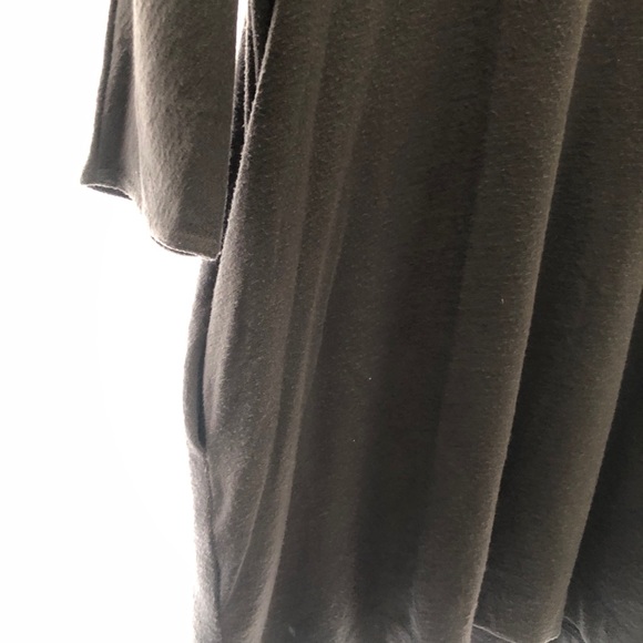 Aritzia Wilfred Free Gray Pockets Sweater Dress - Picture 4 of 7